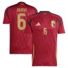 Maillot de Supporter Belgique Onana 6 Domicile Euro 2024 Pour Homme